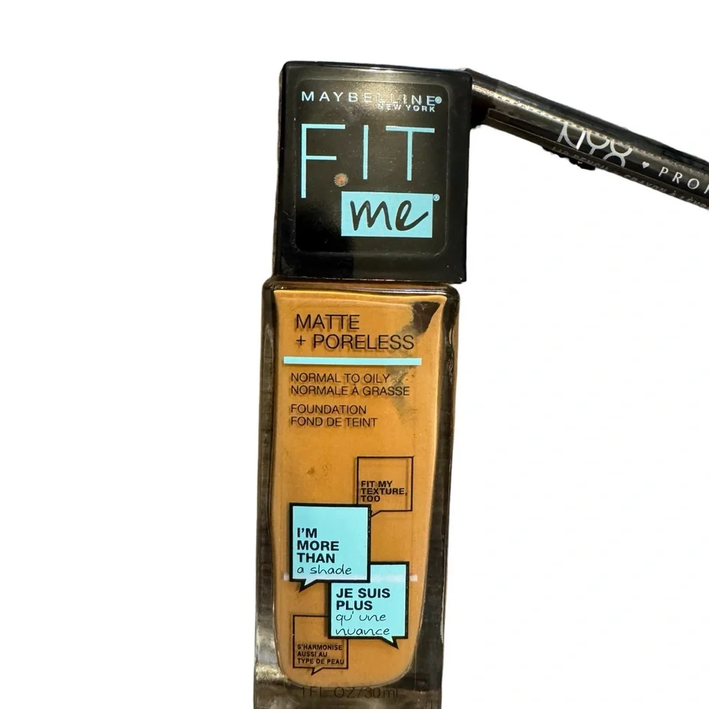 Maybelline‎ Fit Me Foundation and NYX Lipliner Set NEW
